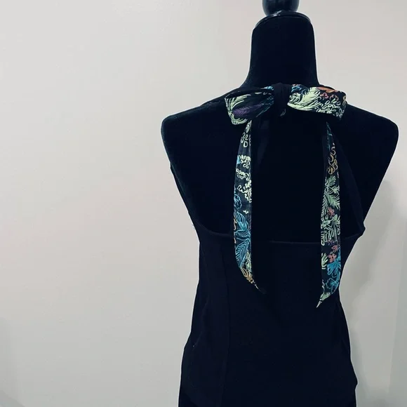 Free People Black Open Back Tank Top - Picture 11 of 15